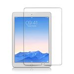 ASD Accessories Screen Protector for iPad (9.7-Inch, 2018/2017 Model, 6th/5th Generation), iPad Air 1, iPad Air 2, iPad Pro 9.7-Inch, Tempered Glass Film, 1-Pack