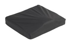 Drive Medical Titanium Gel/Foam Wheelchair Cushion, 16" X 18", 1 Each 1 count