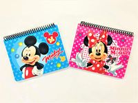 2 Pieces Party Favors Disney Mickey and Minnie Mouse Autograph Note Pads Memo Book- (2 Pieces Mickey Minnie Mouse)