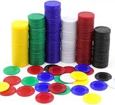 Darovly 600Pcs Plastic Poker Chips 