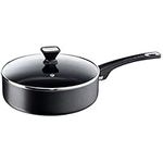 Jamie Oliver Tefal Titanium Ultra-Resistant Non-stick Saute Pan & Lid - 24cm / 2.9 Litre