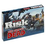 Winning Moves The Walking Dead Risk Strategy Board Game, Play with Negan, Rick Grimes, Daryl, and Maggie, survive the Walkers, 2 plus players makes a great gift for ages 13 plus