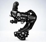 BONKERZ Rear Derailleur for Bicycle | 6/7/8 Speed Direct Mount Alloy Gear Shifter for MTB, Road Bike & City Cycle | Durable Rear Gear Changer Compatible with Multi Speed Bikes