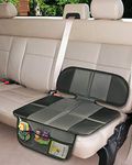 Big Hippo Car Seat Protector Car Seat Protectors for Child Seats Protect The Interior from Stains & Damage Protective Pads with Organiser Pockets Non Slip and Waterproof Universal Size