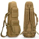 DSLEAF 36” Soft Rifle Case Backpack, Double Rifle Bag & Tactical Gun Case for Hunting and Shooting