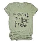 GVABRLN Mimi Shirts for Women Oh Ho