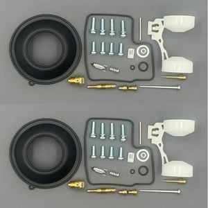 2Pack Carburetor Rebuild Kit for Honda Shadow ACE 750 VT750C 1998-2003 Carb Repair Main Jet #105#110 Pilot Jet #40