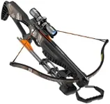 Barnett Wildcat Camo Recurve Crossbow Hunting Package, with 4x32mm Multi-Reticle Scope, 2 Arrows, Lightweight Quiver