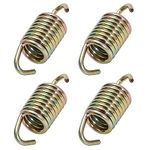 Exhaust Pipe Spring, 4PCS Exhaust Pipe Springs 7041804, Fit for Polaris Snowmobile Sportsman Ranger Trail Touring ATV UTV 2000-2014