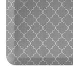 GelPro Anti-Fatigue Designer Comfort Kitchen Floor Mat, 30x108, Trellis Grey Stain Resistant Surface with 3/4” Thick Ergo-Foam Core for Health and Wellness