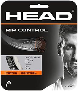 Head Rip Control Tennis String, Unisex-Adult, 281099-17BK, Black, 17g