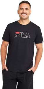 FILA Men's Classic 2.0 Tee, Black, Size XL