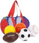 Neliblu Foam Sports Toys + Free Bag