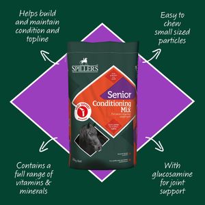 SPILLERS Senior Horse Conditioning Mix, 20kg