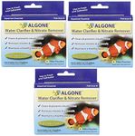 Algone Aquarium Water Clarifier and Nitrate Remover (3 Packages of 6 Filters)