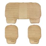 Elegant Caper CoolPad Car Seat Cushion Beige for Maruti Suzuki Ciaz (Set of 3)