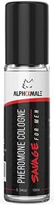 AlphaMale Pheromone Cologne For Men - Savage Scent - Pure Pheromone Perfume Oil - Long-Lasting Men’s Cologne - Bold, Classic Scent - 0.34 oz (10 mL)