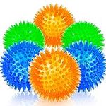 Squeaky Fetch Spike Balls TPR Toys 