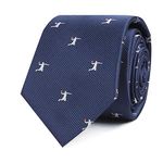 AUSCUFFLINKS Basketball Fan Tie | Bball Lover Gift for Him | Gift for Men | Work Ties for Him | Bday Gift for Guys (Basketball Dunk)