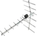 Outdoor TV Aerial, SLx 14 Element Yagi 4G & 5G Filtered Compact Outdoor Digital HD TV Antenna
