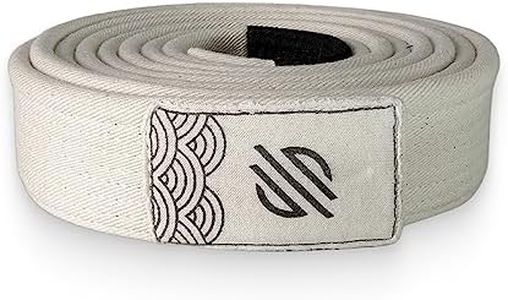 Sanabul Vintage Series BJJ Belt for Men & Women | Brazilian Jiu Jitsu Belt with Vintage Colors (A3, Vintage White)