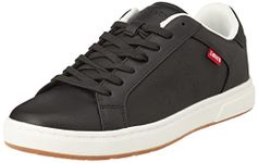 Levi's Men's Piper Sneaker, Regular Black, 9 UK