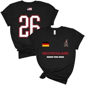 Soccer Fan Shirt 2026 USA Tournament Tee Men Women National Flag Supporter Futbol International Top