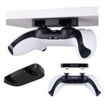 i-Fuel PS5 Under Desk Controller Mount for PS5 & PS4 DualSense & DualShock 4, Tidy, safe controller storage