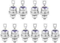 5 Pairs 70HFR120 70HF120 Rectifier Diode 70A 1200V Spiral Rectifier Diode for Battery Charging, Converter, Machine Tool Control, Welder, Motor Control