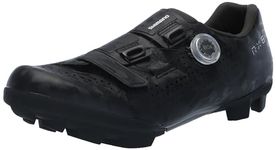 Shimano RX600 Bike Shoes Black 2023 Cycling Shoes, Black/White, 9 UK