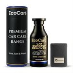 EcoCare Car Scratch Removal | For Scratches and Scuff Marks | All-in-One Paint Restorer Wax With Microfiber Cloth & Storage Box | For Cars, Bikes, EV's & SUV's | Complete Kit | 295ML (Pack Of 1)