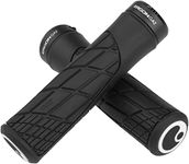 Ergon GA2 Fat Ergonomic Bike Handlebar Grips, MTB Mountain, (2) Grips, Black/One Size