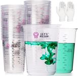 LET'S RESIN Resin Mixing Cups, 50pc