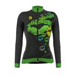 UGLY FROG Autumn & Winter Thermal Fleece Women Sports Cycling Full Sleeve Cycling Jersey Bike Shirts Bicycle Triathon Clothing Pink WZ01