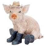 Bits and Pieces - Pig in Boots Scul