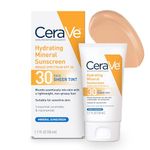 CeraVe Moisturizing Mineral Sunscreen Face Sheer Tint SPF 30