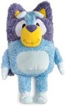 Bluey Fuzzy Plush Pillow Buddy - Super Soft Stuffed Pillow - 17 inches