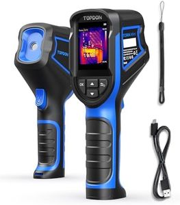 TOPDON TC004 Mini Thermal Imaging Camera, 240x240 IR Resolution Handheld Infrared Camera, 15-Hour Battery Life, 25Hz Refresh Rate,-20°C to 450°C Temp Range, High/Low Temp Alerts