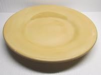 12" Dinner Plate Pottery Barn Sausalito Amber (1)