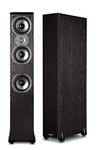 Polk Audio TSi400 Floorstanding Tower Speaker - Pair (Black)