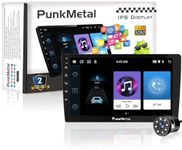 PunkMetal 9 Inch Android (2GB/32GB) with Rear View Camera Car Stereo