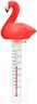XY-WQ Floating Pool Thermometer, Large Size Easy Read for Water Temperature with String - Swimming Pools, Spas, Hot Tubs, Ponds (Flamingo)