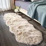 Ultra Soft Faux Sheepskin Fur Rug F