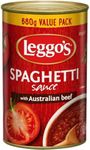 Leggos Spaghetti Sauce with Australian Beef 680 g