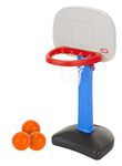 Little Tikes Easy Score Basketball Set, Blue, 3 Balls - , 23.75 X 22 X 61 Inches