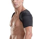 Artibetter SBR Double Shoulder Support for Women Men Rotator Cuff Adjustable Shoulder Support for Shoulder Pain Relief Joint Subluxation (Size XL)