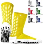 Grip Socks - Soccer Socks - Anti Slip Socks - Sport Socks - Lux Grip Socks Soccer - Universal Fit