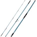 Dr.Fish Surf Spinning Rod 11.8ft 3 Section Carbon Fiber Stainless Steel Guide EVA Grip Surf Casting Saltwater Fishing Pole Beach Fishing Trolling Redfish Snook Striped Bass Pompano Flounder