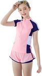 MEILONGER Girls Swimming Costume Sw