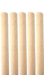 PACK OF 10 WOODEN BROOM HANDLES 4FT X 1 INCH 1/8